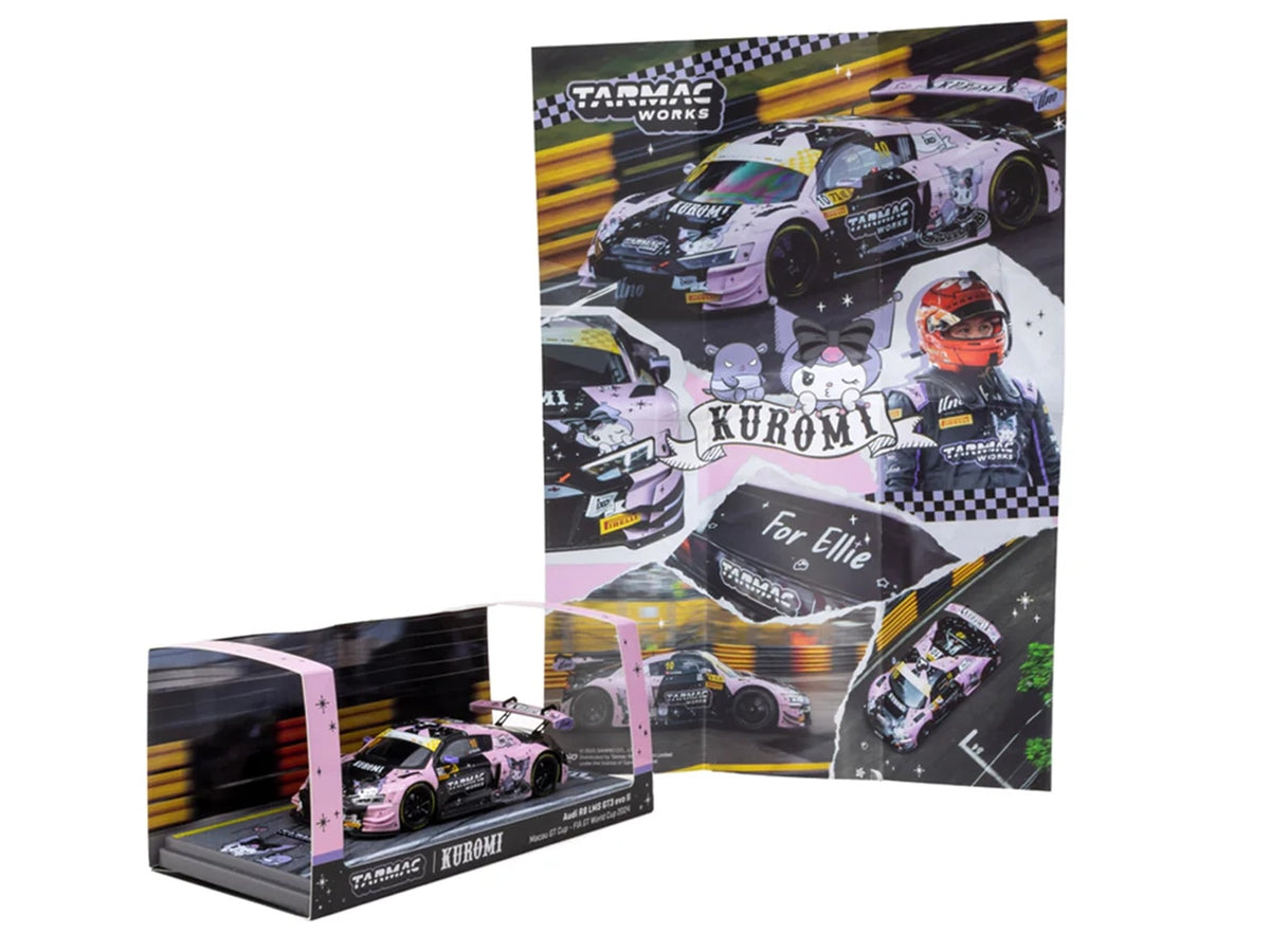 Audi R8 LMS GT3 evo II #10 Adderly 1/43 Diecast Model Car - Tarmac Works