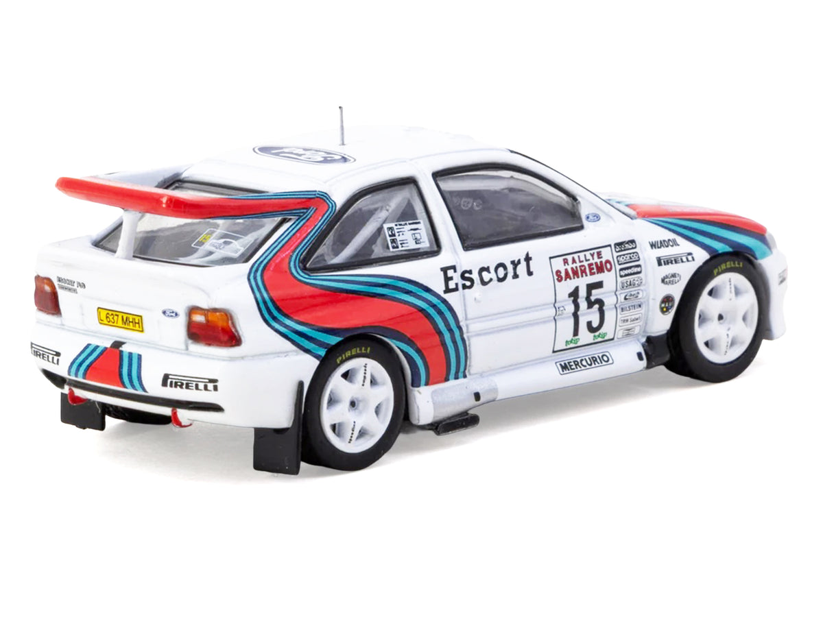Ford Escort RS Cosworth WRC #15 Malcolm 1/64 Diecast Model Car - Tarmac Works