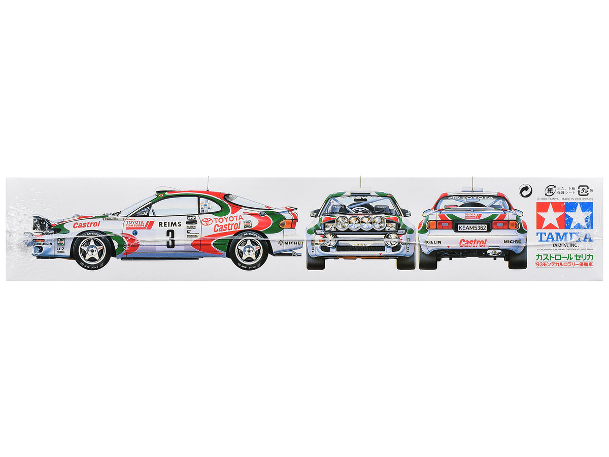 Model Kit Toyota Celica GT-Four #3 Winner "Monte-Carlo Rally" 1/24 Scale Model