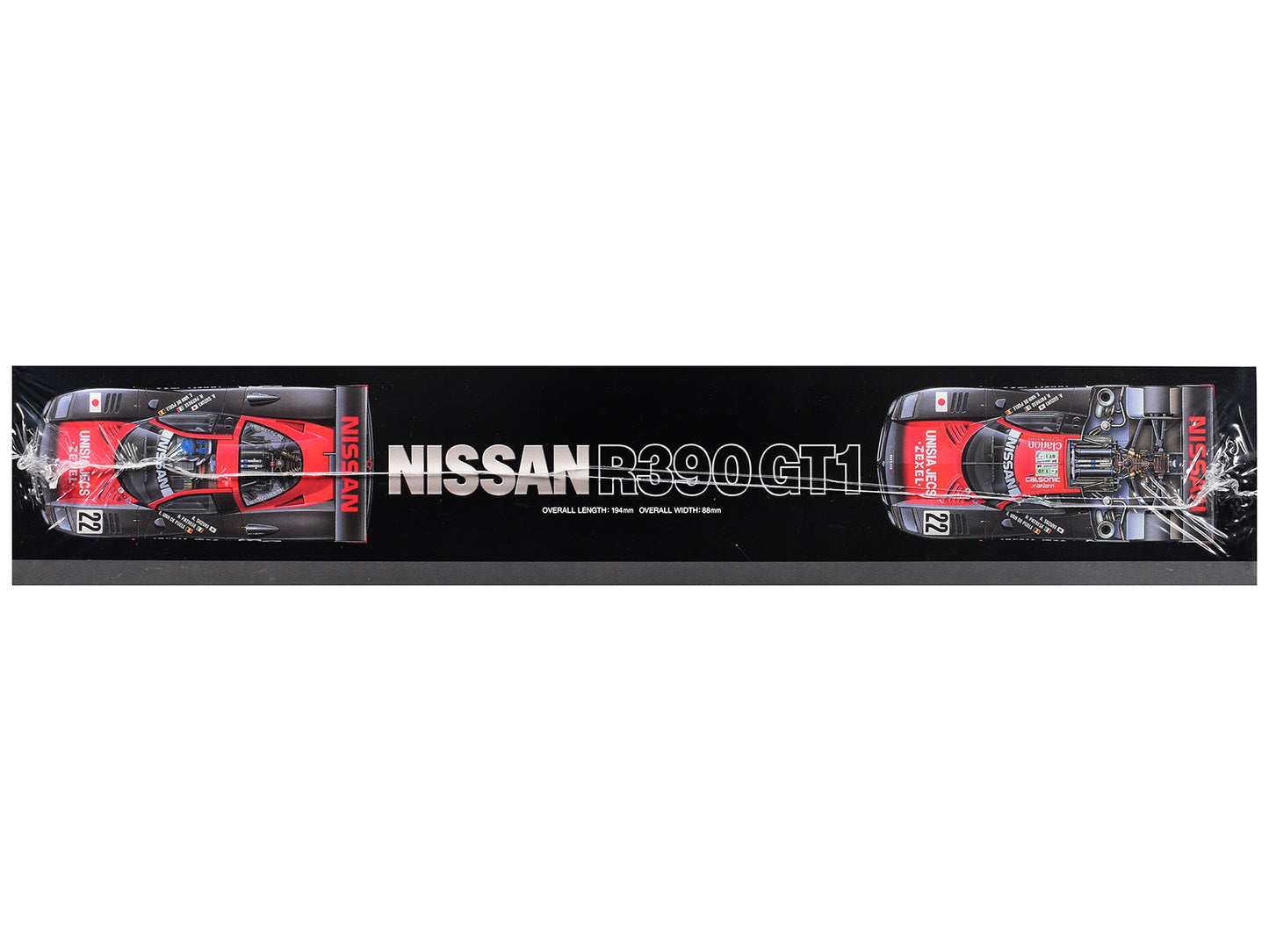 Model Kit Nissan R390 GT1 "24 Hours of Le Mans" (1997) 1/24 Scale Model by Tamiya