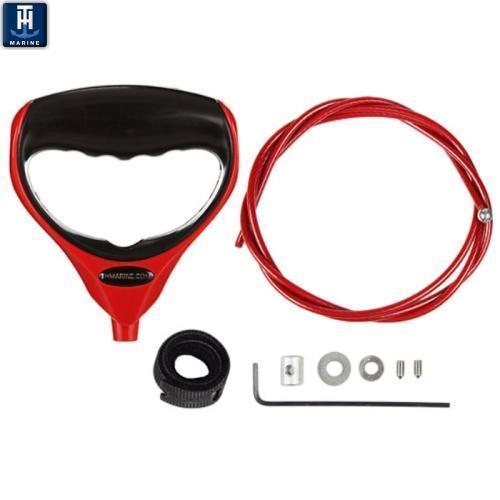 TH Marine G-Force Wtron Handle and Cable Red