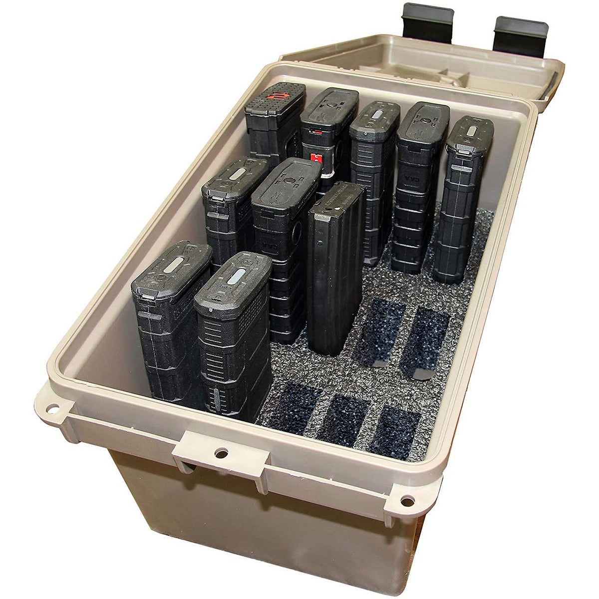 MTM Tactical Mag Can for 223 5.56 MAG holds 15 30-rd mag. Dark Earth