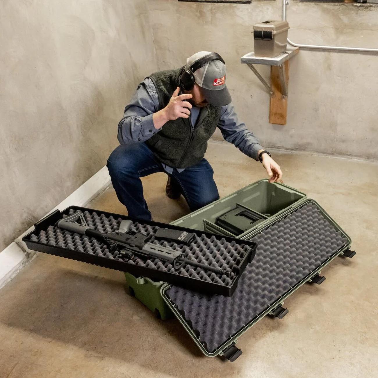 MTM Tactical Rifle Crate - O.D. Green