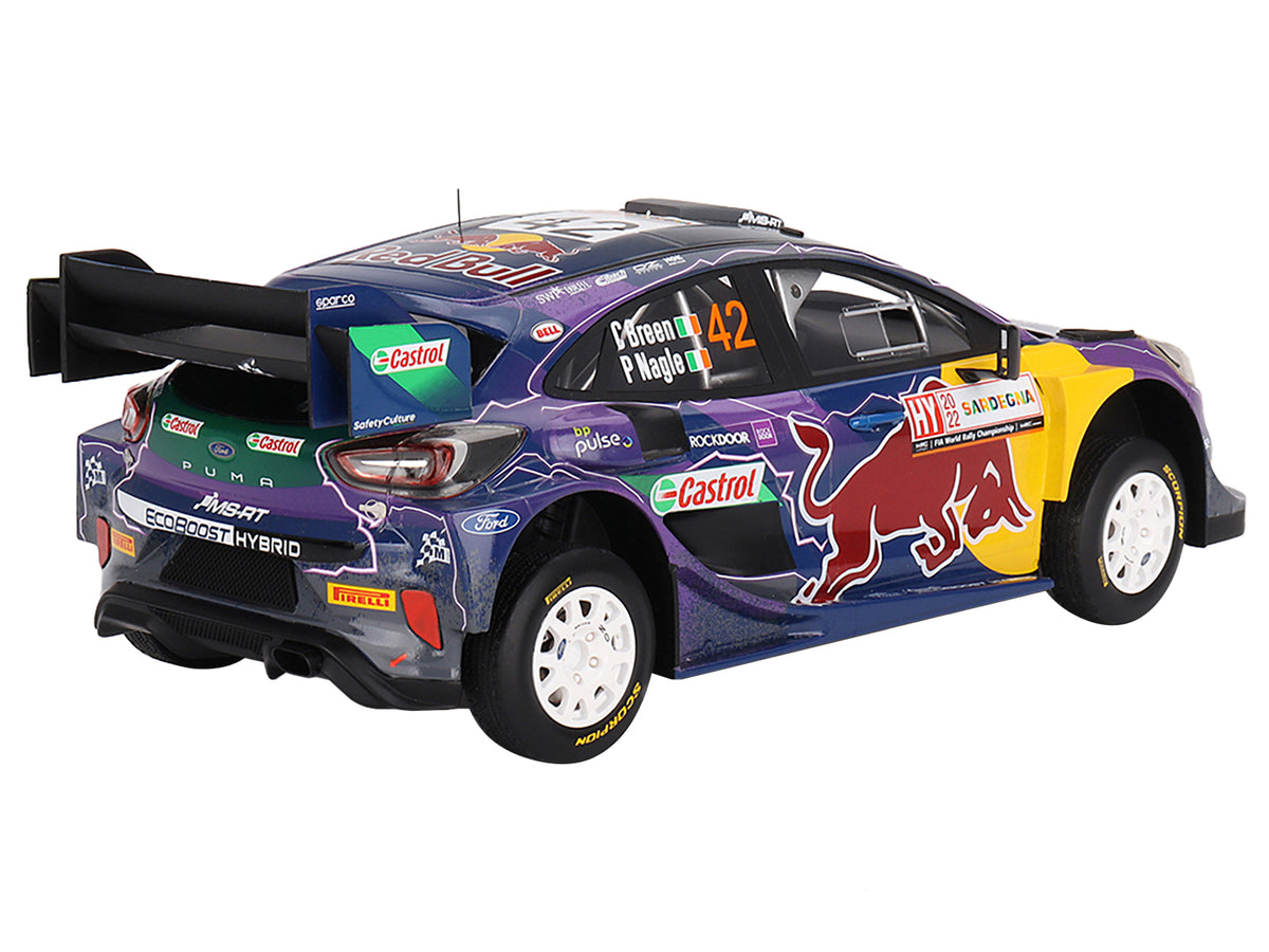 Ford Puma Rally1 #42 Craig Breen - Paul Nagle M-Sport Ford WRT 2nd Place 1/18