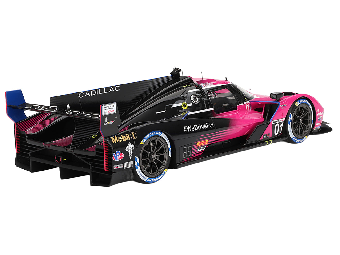 Cadillac V-Series.R #01 Sebastien Bourdais - Scott Dixon - Renger van der Zande "Cadillac Racing" Winner IMSA "Petit Le Mans" (2024) 1/18 Model Car by Top Speed