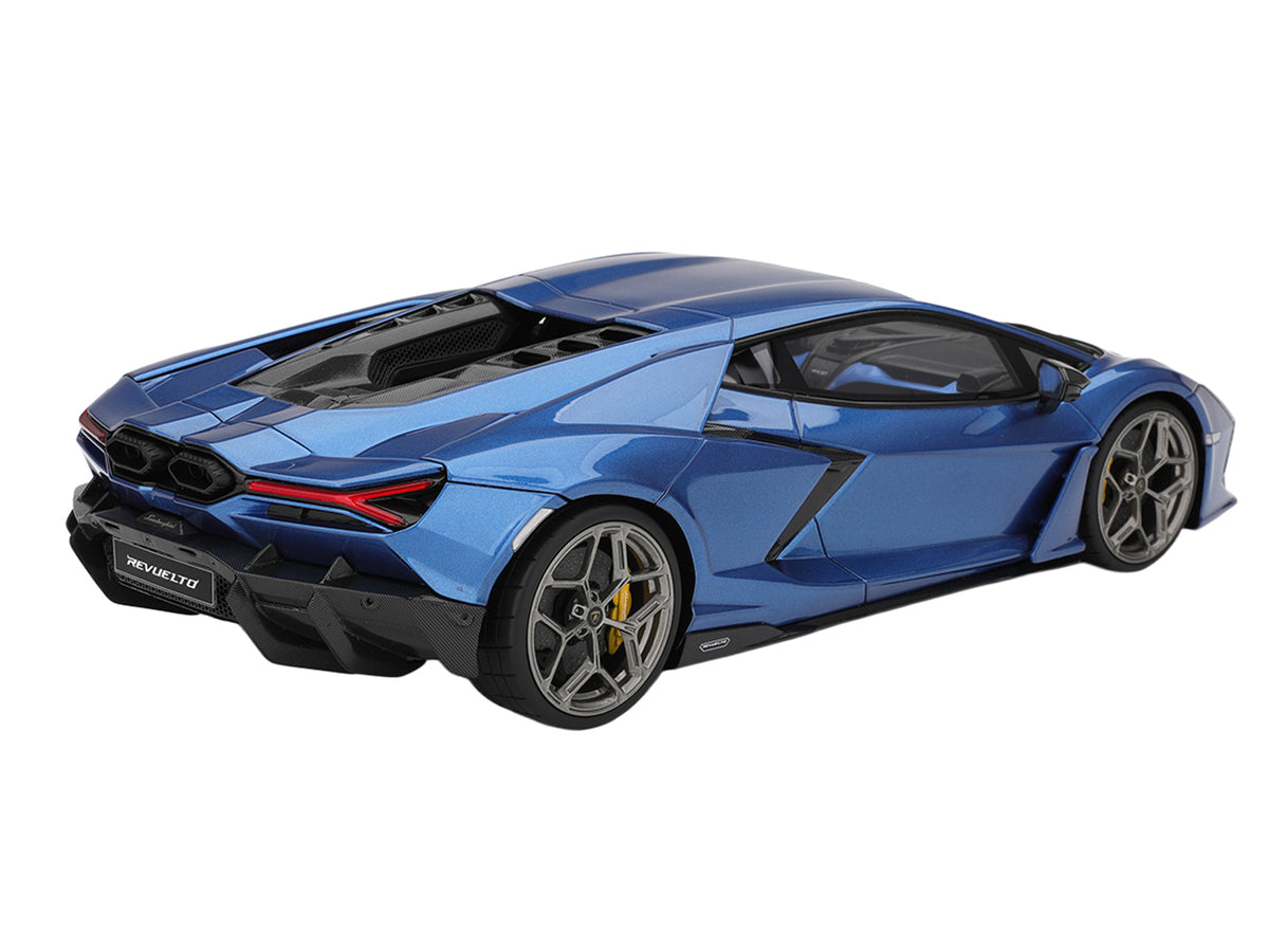 Lamborghini Revuelto Blu Eleos Blue Metallic 1/18 Model by Top Speed
