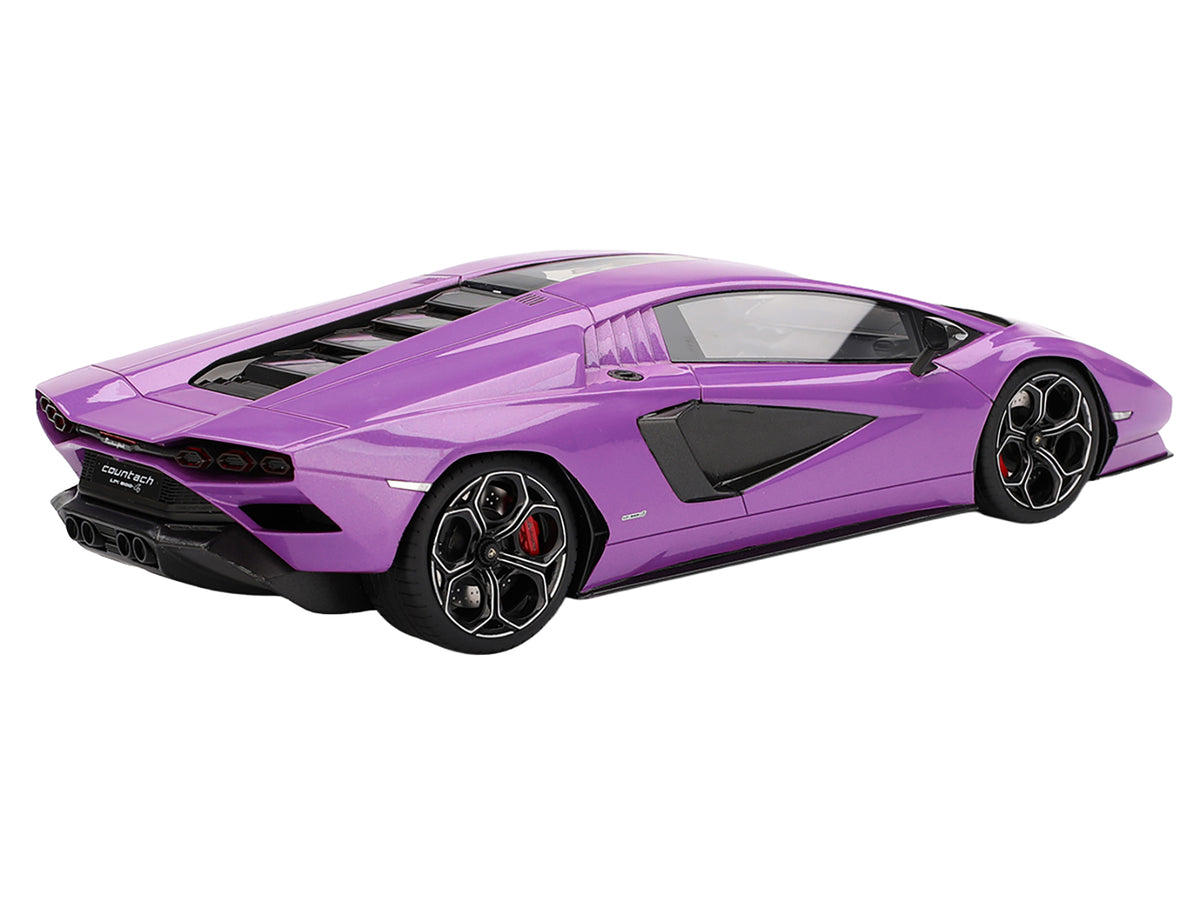 Lamborghini Countach LPI 800-4 Viola 30th Purple Metallic 1/18 Model