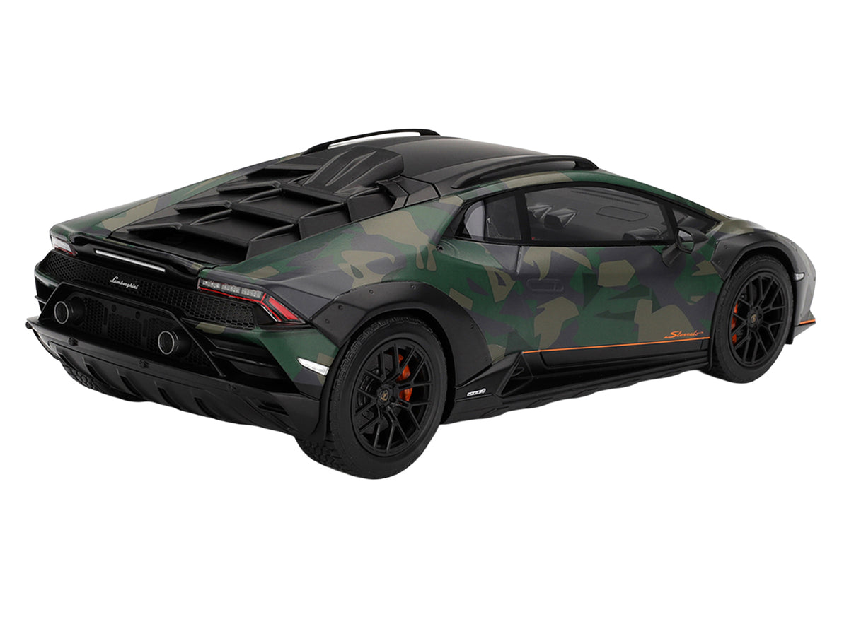 Lamborghini Huracan Sterrato All-Terrain "BOSCO" Green Camouflage 1/18 Model