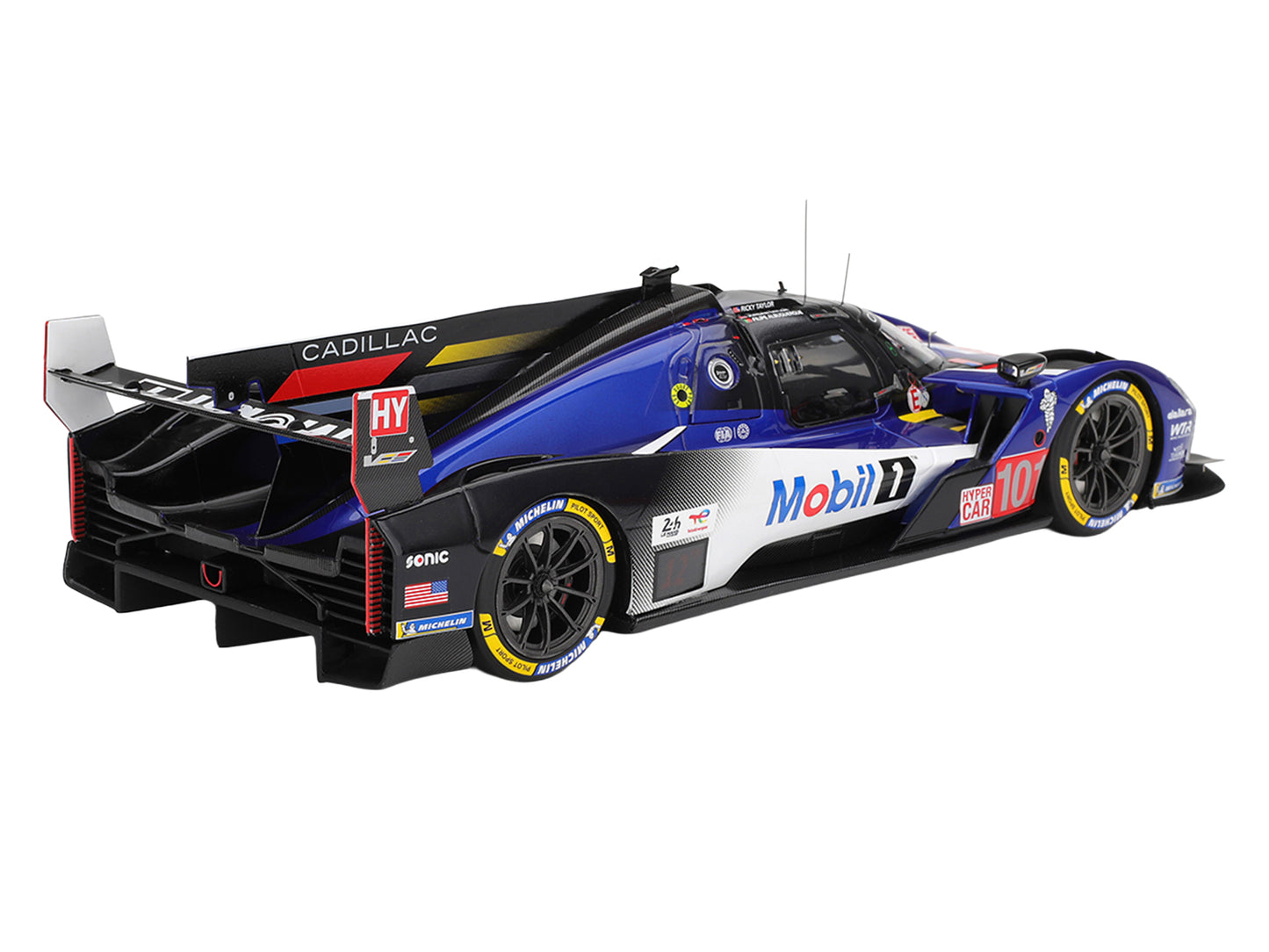 Cadillac V-Series.R #101 Filipe Albuquerque - Jordan Taylor - Ricky Taylor "Cadillac Wayne Taylor Racing" FIA WEC "24 Hours of Le Mans" (2025) 1/18 Model Car by Top Speed