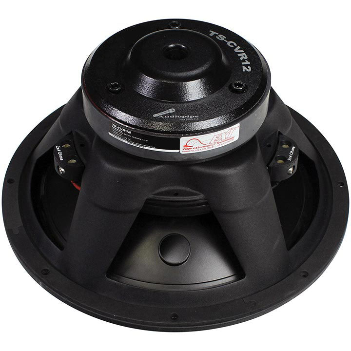Audiopipe 12″ Woofer 350W RMS/750W Max Dual 4 Ohm Voice Coils