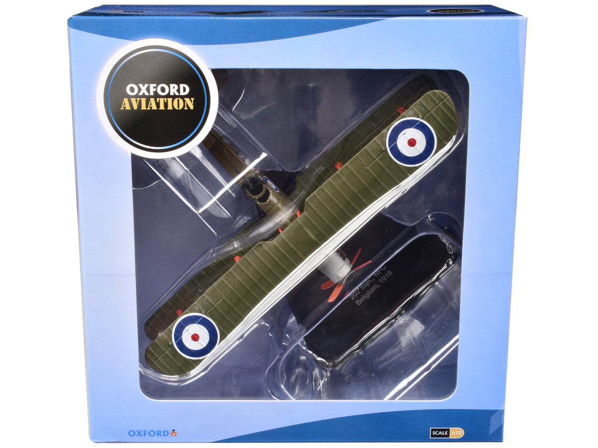Airco DH4 Bomber Plane (1918) 1/72 Diecast Aircraft - Oxford Diecast