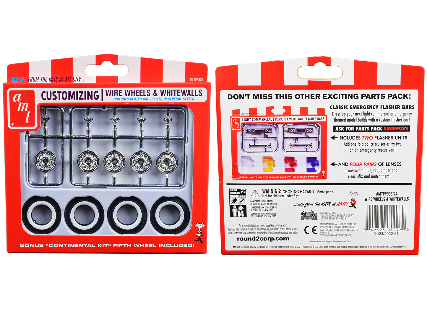 Skill 2 Model Kit Wire Wheels and Whitewall Tires Set of 5 Pieces for 1/25 Scale Models by AMT <h2>Skill AMT</h2> <p>High-quality diecast car perfect collectors enthusiasts. Features detailed interior