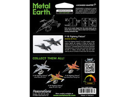 Model Kit Lockheed Martin F-16 Fighting Falcon Aircraft Steel Model