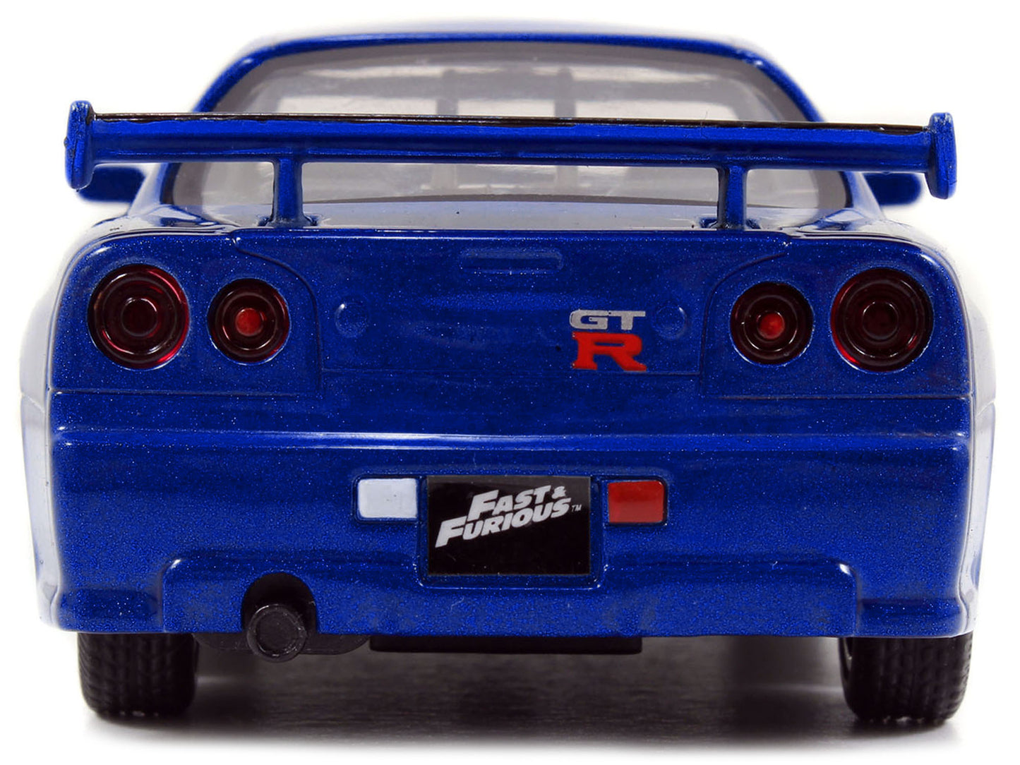Brian's Nissan Skyline GT-R R34 Blue "Fast & Furious" Movie 1/32 Diecast Car Model by Jada <h2>Brian's Jada</h2> <p>High-quality perfect for collectors and enthusiasts. Features detailed interior exte