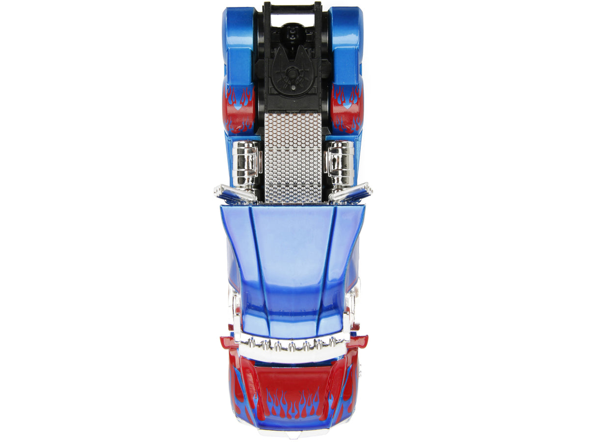 Western Star 5700 XE Phantom Truck Tractor Optimus Prime "Transformers: The Last Knight" (2017) Movie "Hollywood Rides" Series 1/32 Diecast Model Car by Jada