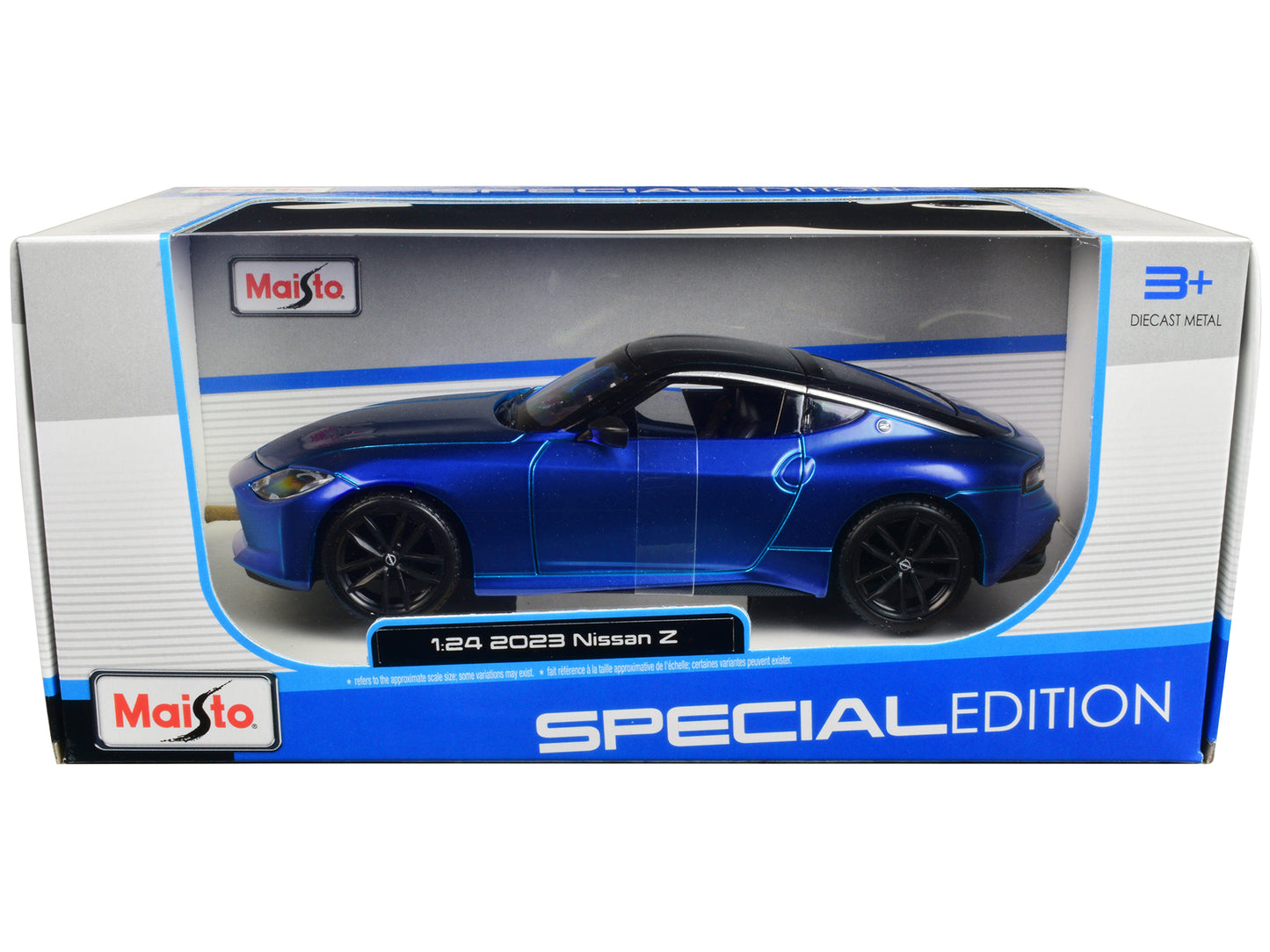 Maisto 2023 Nissan Z Blue Metallic with Black Top "Special Edition" Series 1/24 Diecast Model Car by <h2>2023 Maisto</h2> <p>High-quality perfect for collectors and enthusiasts. Features detailed inte