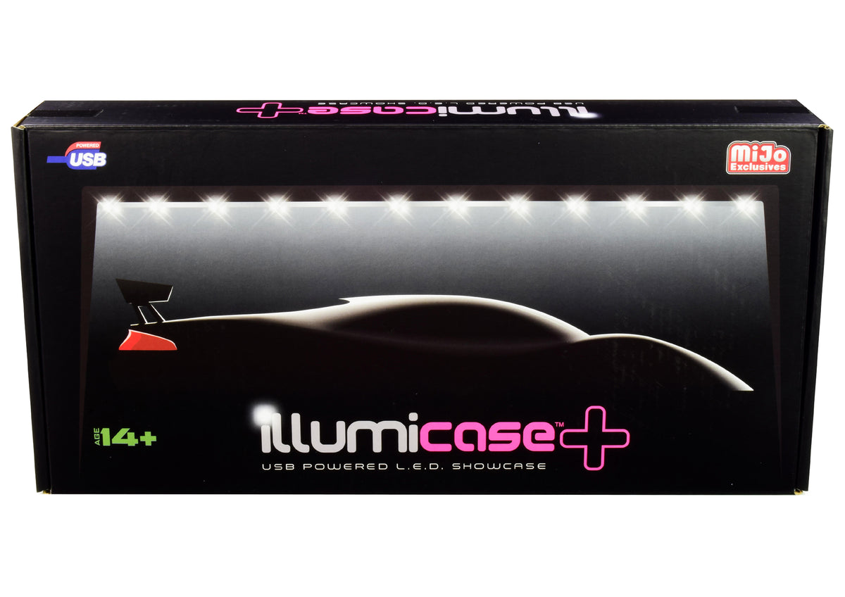 Collectible Display Show Case Illumicase+ LED Lights Mirror Base Back 1/64 1/43