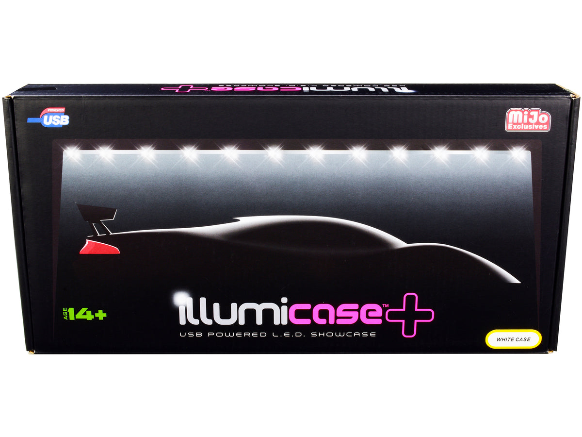 Collectible Display Show Case Illumicase+ LED Lights Mirror Base Back 1/64 1/43