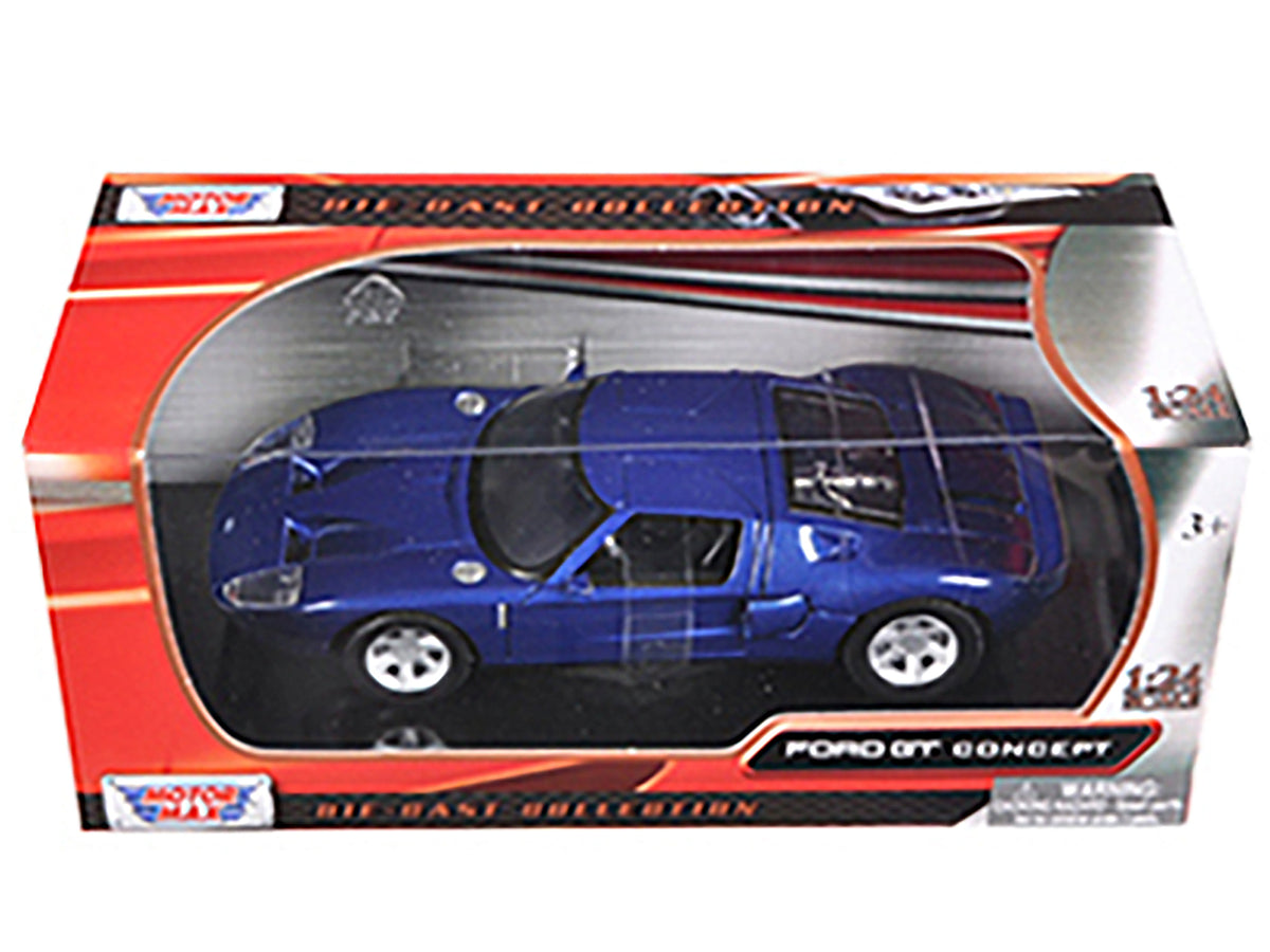 Ford GT Blue 1/24 Diecast Car Model - Motormax