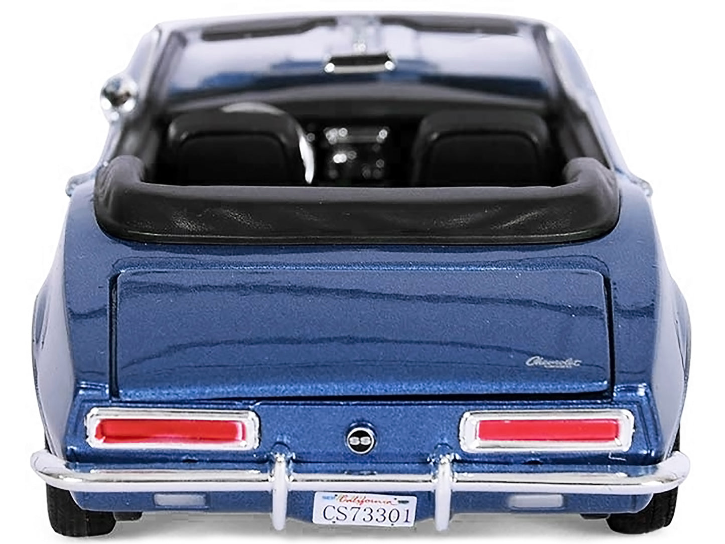 1967 Chevrolet Camaro SS Convertible Blue Metallic 1/24 Diecast Model Car by Motormax