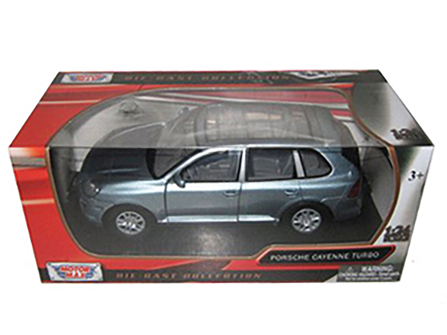 Porsche Cayenne Turbo Grey 1/24 Diecast Car Model by Motormax