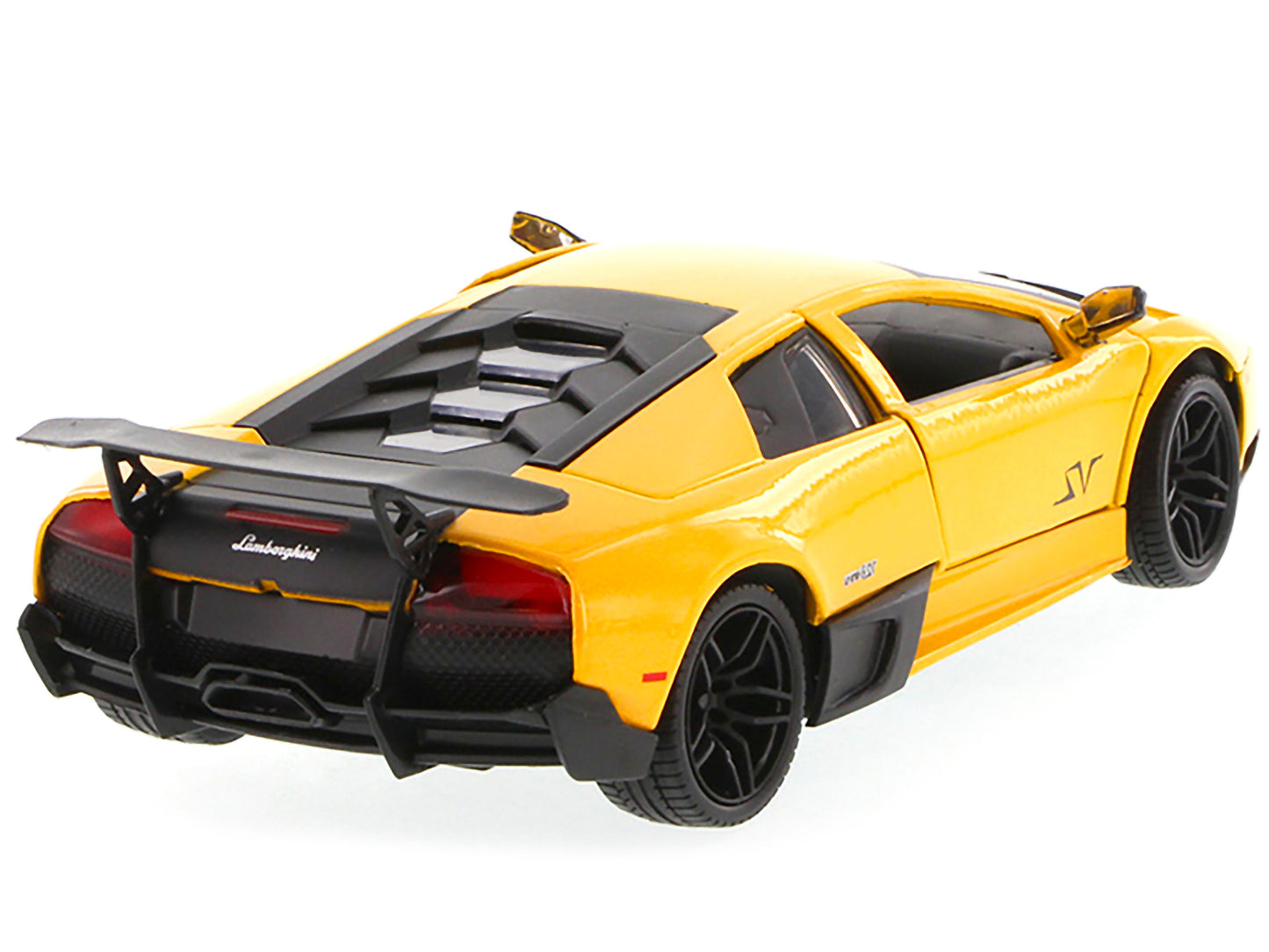 Lamborghini Murcielago LP 670 4 SV Yellow 1/24 T&y Diecast Model Car by Motormax