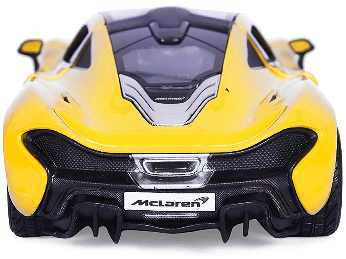 McLaren P1 Yellow 1/24 Diecast Model Car - Motormax
