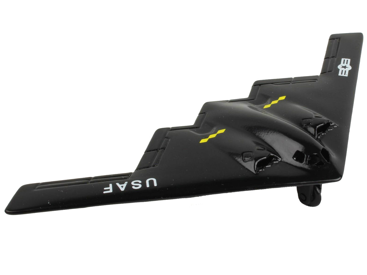 Northrop Grumman B-2 Spirit Stealth Aircraft Black Diecast Airplane by Runway24