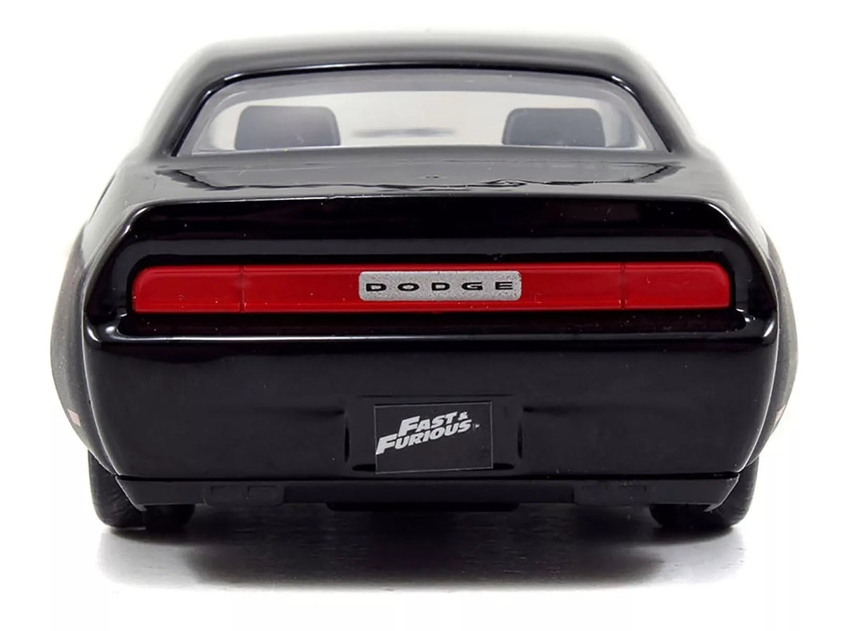Dom's Dodge Challenger SRT8 Black "Fast & Furious" Movie 1/32 Diecast Model Car by Jada