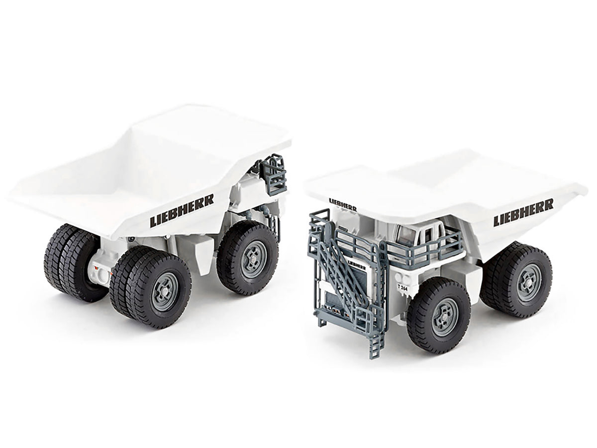 Liebherr T 264 Mining Truck White 1/87 (HO) Diecast by Siku
