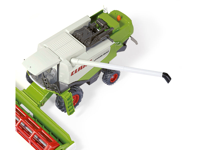 Claas Lexion 600 Combine Harvester Green and Gray 1/50 Diecast by Siku