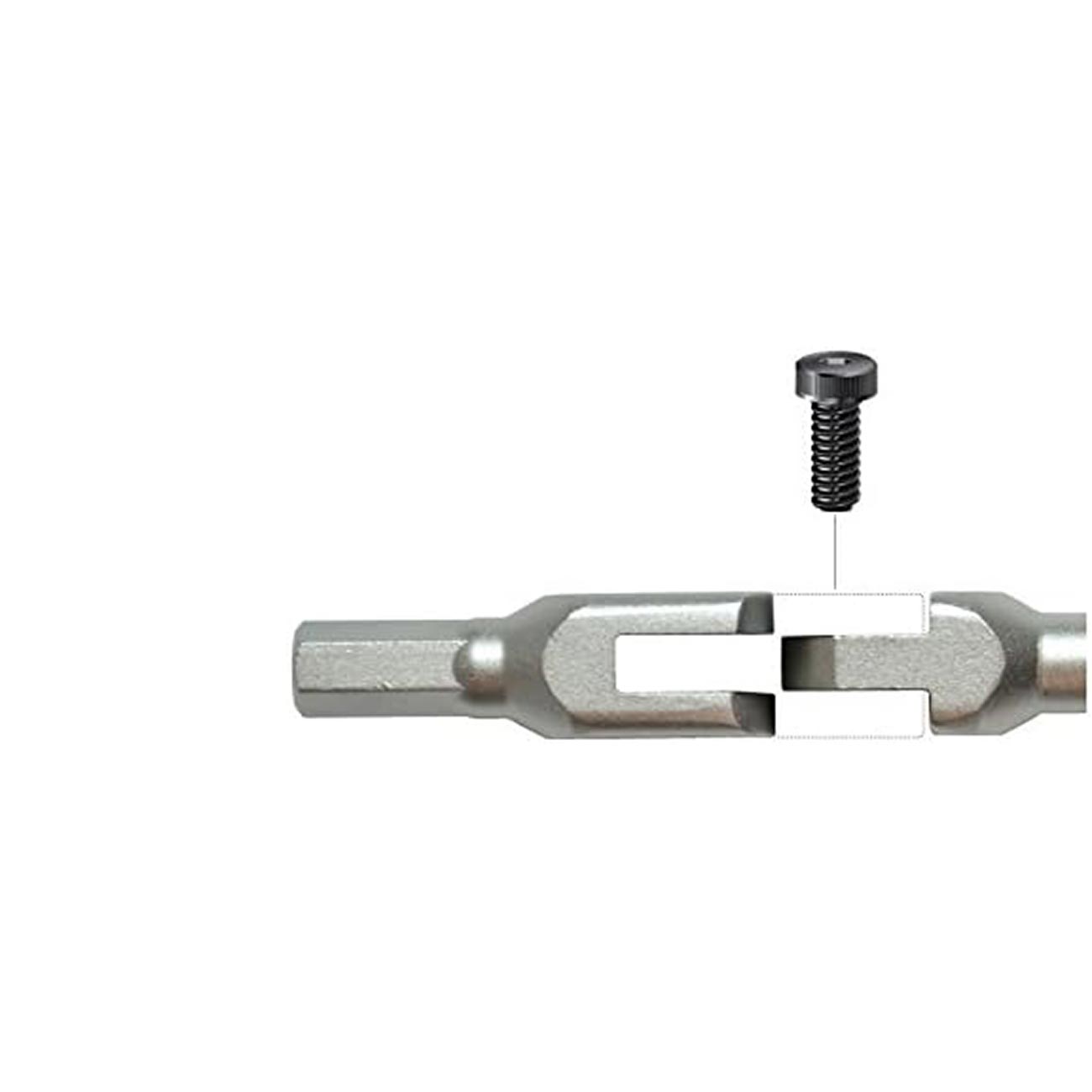 Bondhus Chrome Pivot Head SAE HexPro Wrenches with storage Pouch (8 Piece)