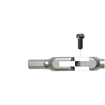 Bondhus Chrome Pivot Head SAE HexPro Wrenches with storage Pouch (8 Piece)