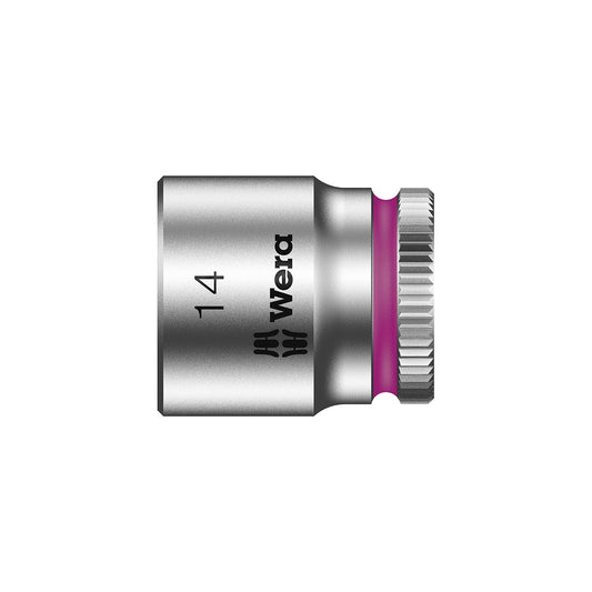 Wera 1/4â€³ Drive Metric Socket - 14mm