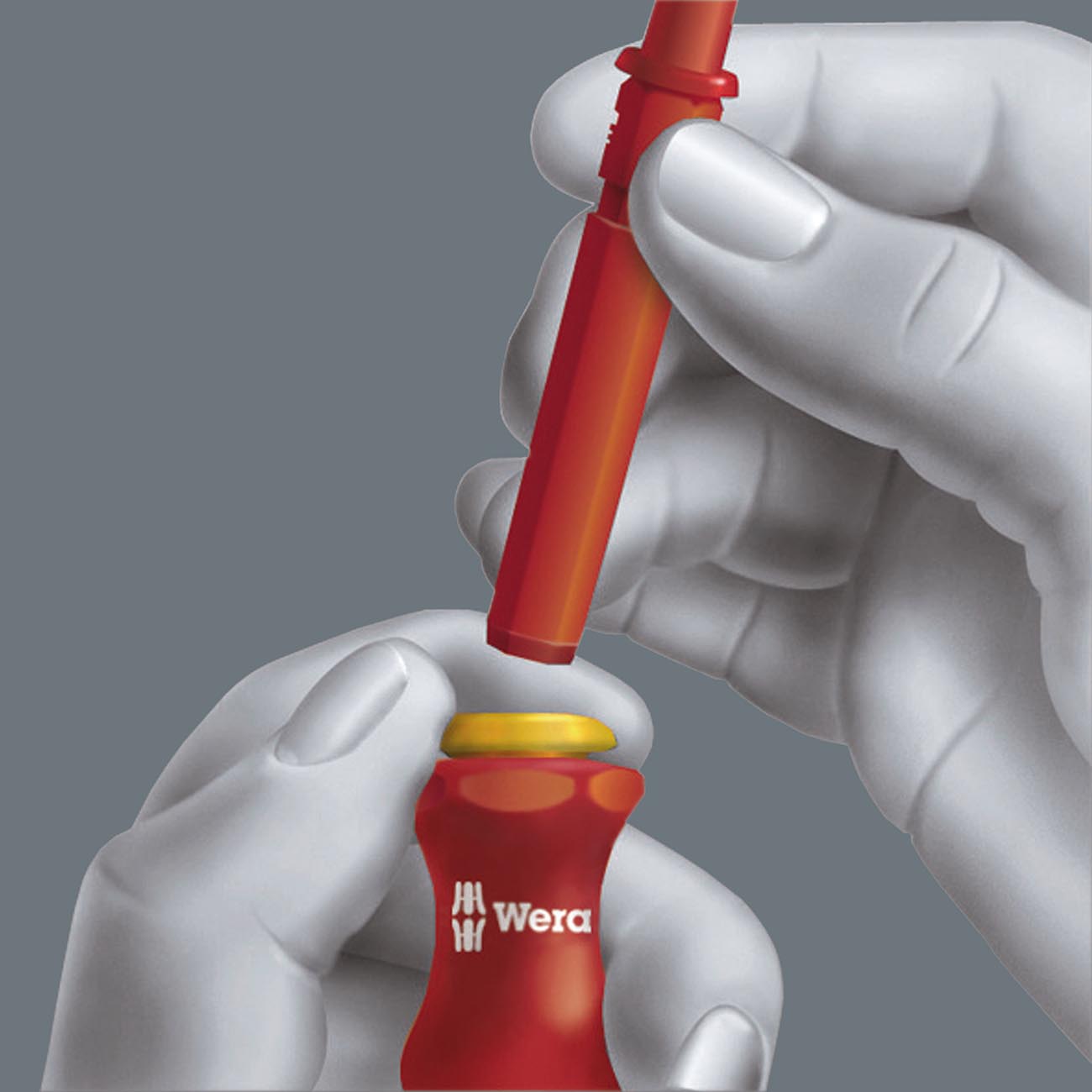 Wera VDE Insulated 9mm Blade-Holding Screwdriving Handle