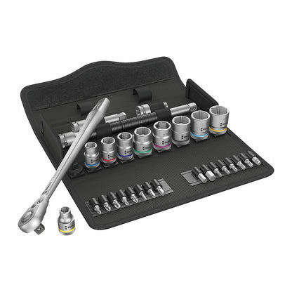 Wera 3/8â€ Drive Switch Ratchet SAE Socket/Bit Set (29-Piece)