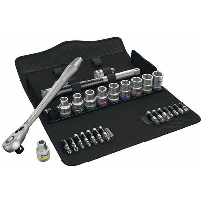 Wera 1/2â€ Drive Switch Ratchet Metric Socket/Bit Set (29-Piece)