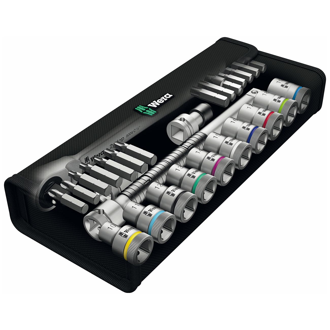 Wera 1/2â€ Drive Switch Ratchet Metric Socket/Bit Set (29-Piece)