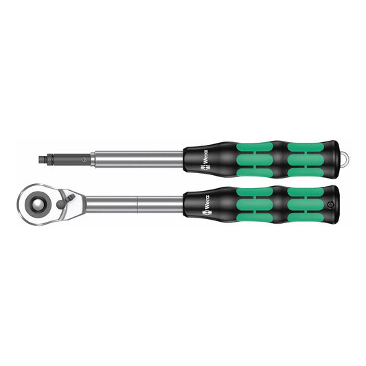 Wera 1/2â€ Drive Hybrid Switch Ratchet with Extension