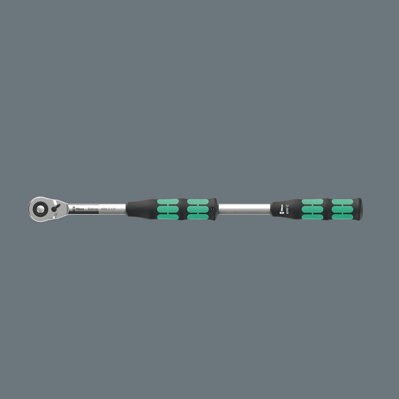 Wera 1/2â€ Drive Hybrid Switch Ratchet with Extension