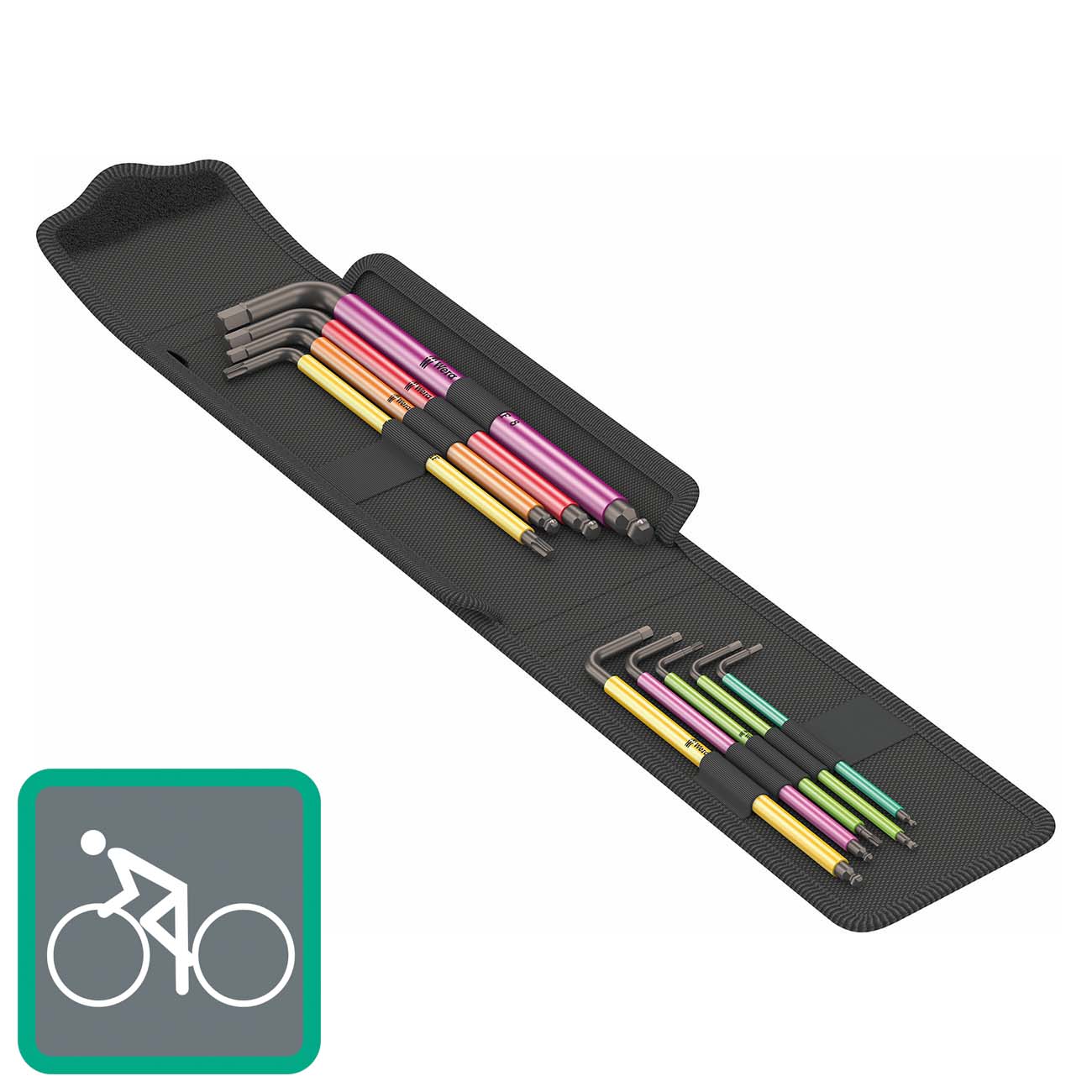 Wera Metric L-Key Hex-Plus/Torx Bicycle (9 Piece)