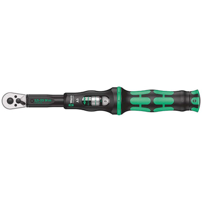 Wera 1/4" Drive Metric Torque Wrench/Bit Set for Bicycles/E-bikes - 2.5-25 Nm (16 Piece)