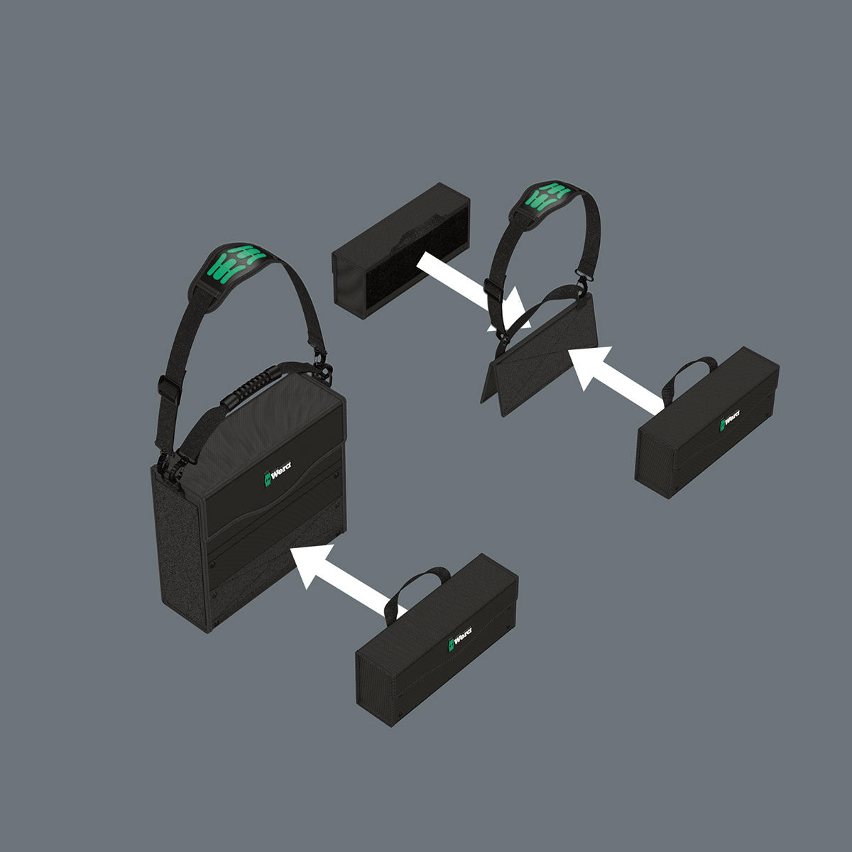 Wera 2GO - 3 Tool Box