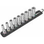 Wera 3/8" Drive Metric Deep Socket Set with Holding Function on Storage Belt (9-Piece)