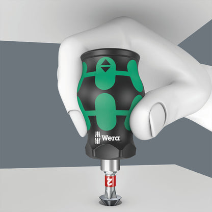 Wera Bitholding Stubby Screwdriver - Includes 6 Bits