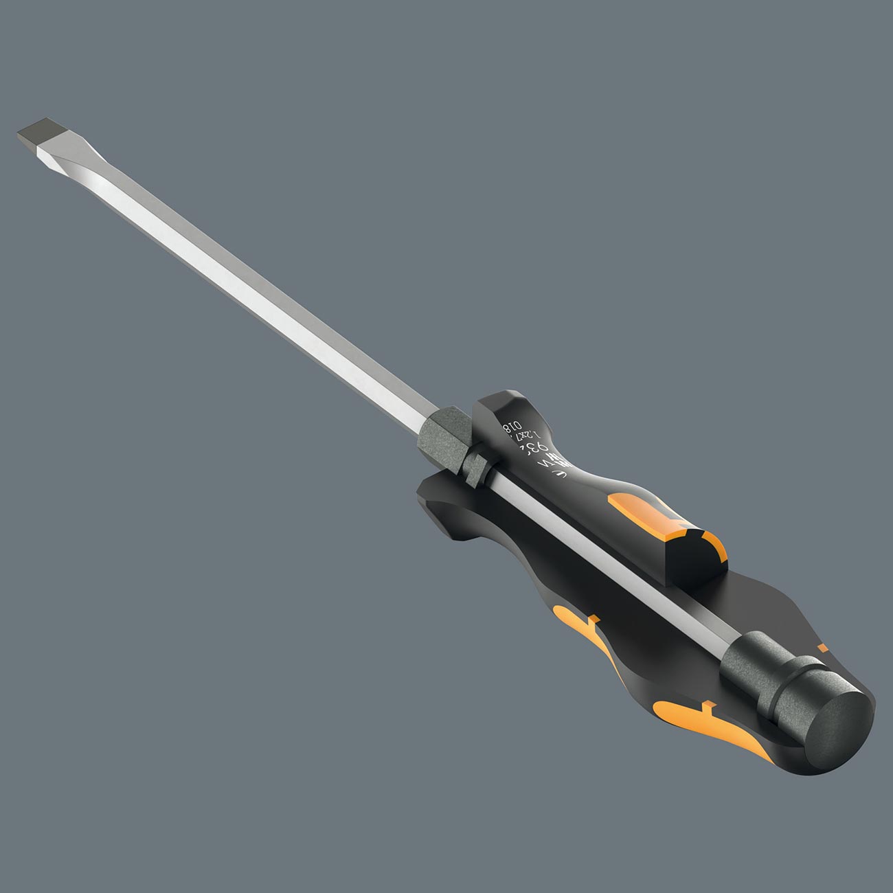 Wera Chiseldriver Screwdriver: Slotted 9.0 x 150mm (with Impact Cap)