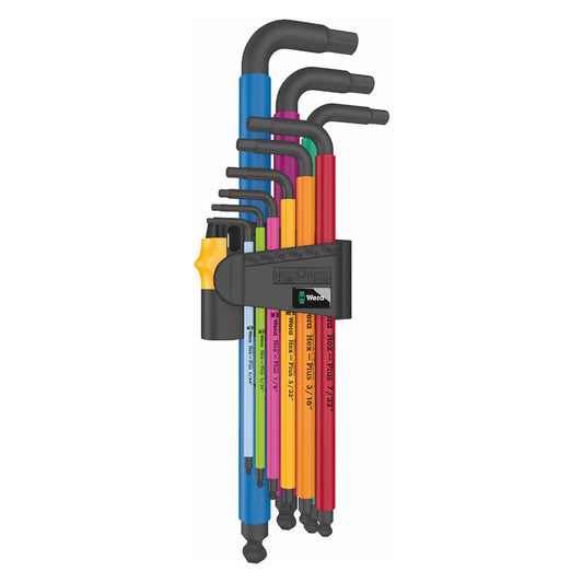 Wera SAE BlackLaser Hex-Plus L-Key Set (9 Piece)