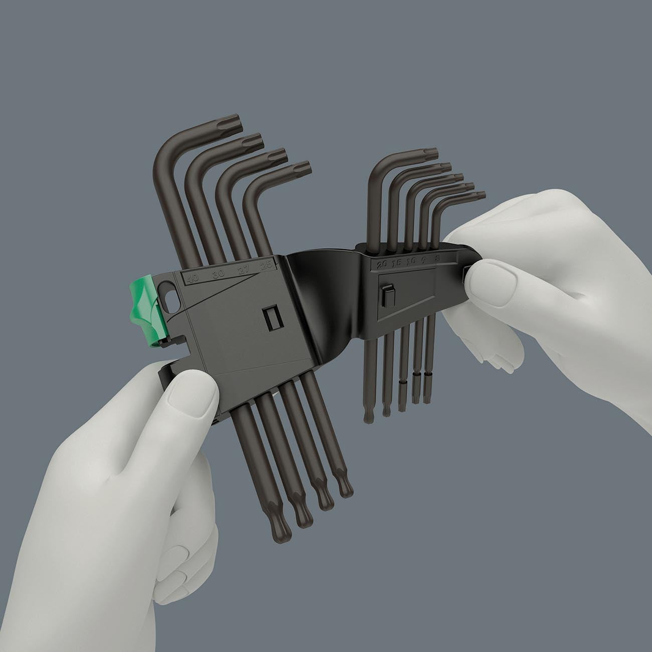 Wera Long Arm Torx Key Set (9 Piece)