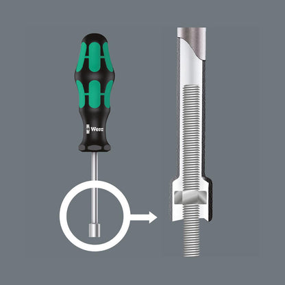 Wera Metric Hollow Shaft Nutdriver: 7.0mm x 90mm
