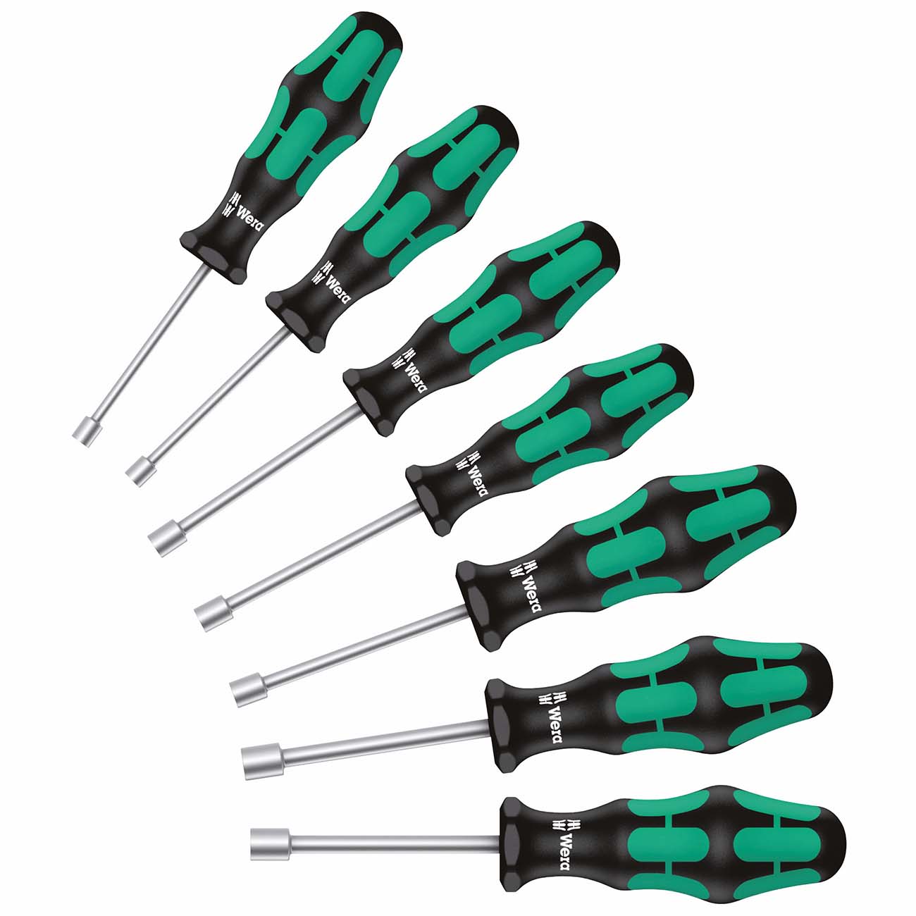 Wera Metric Hollow Shaft Nutdriver Set (7-Piece Set)